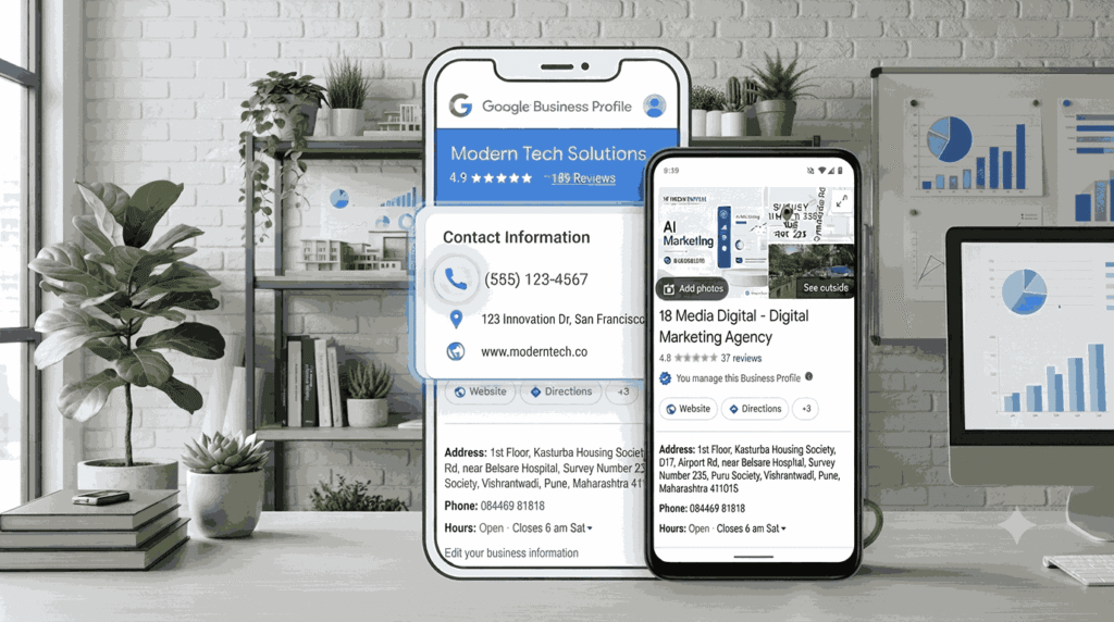 How to add a phone number in Google Business Profile from the dashboard