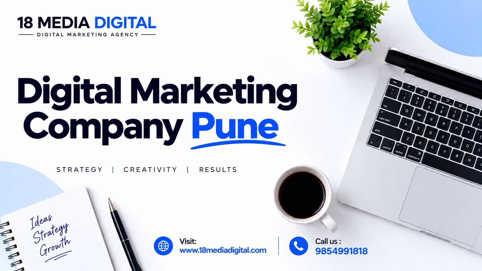 Digital marketing company Pune – 18 Media Digital