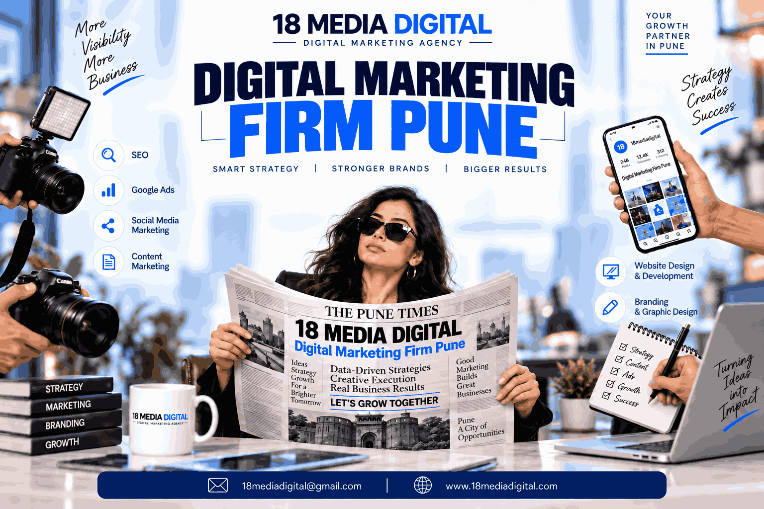 Digital Marketing Firms in Pune | 18 Media Digital